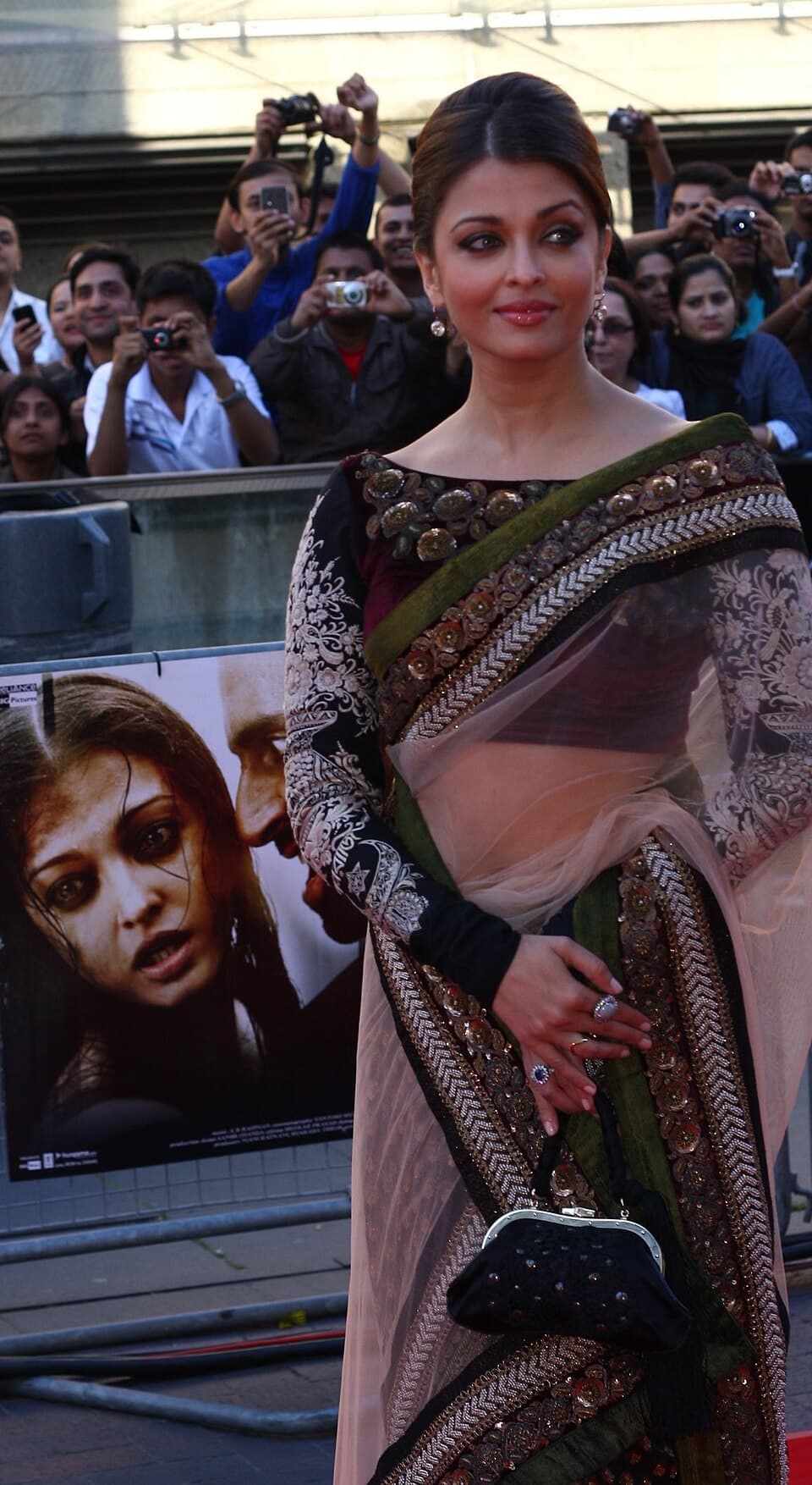 Aishwarya Rai Bachchan at a public entertainment event
