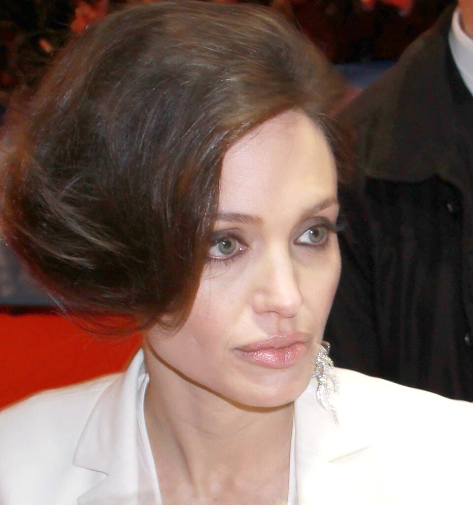 Angelina Jolie at a public appearance in Berlin