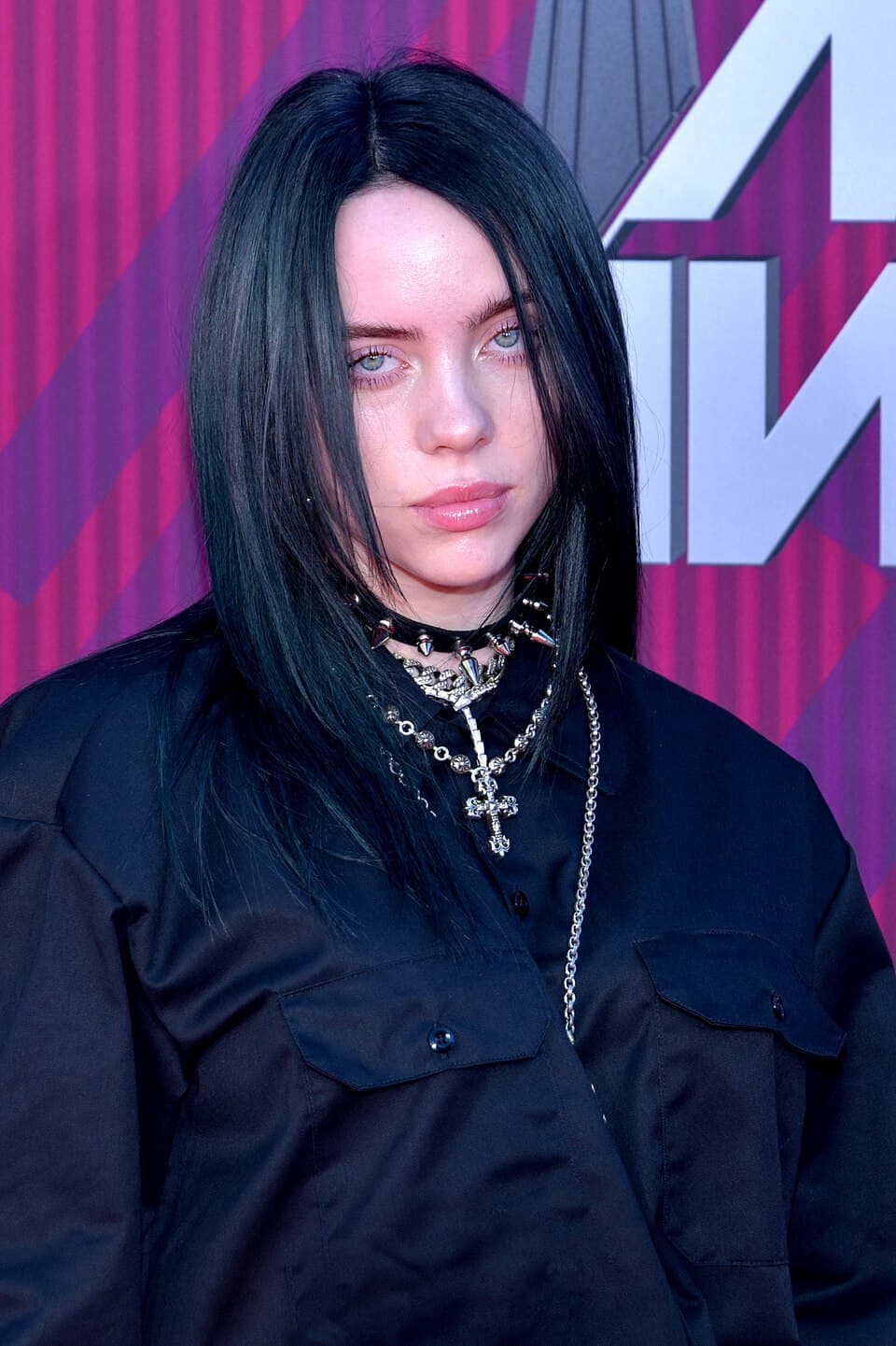 Billie Eilish at a public music-industry event