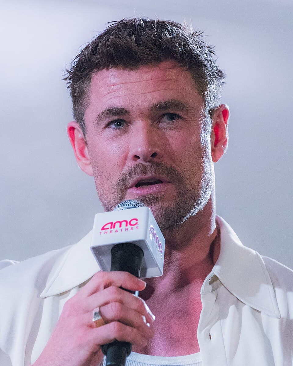Chris Hemsworth at a public film event