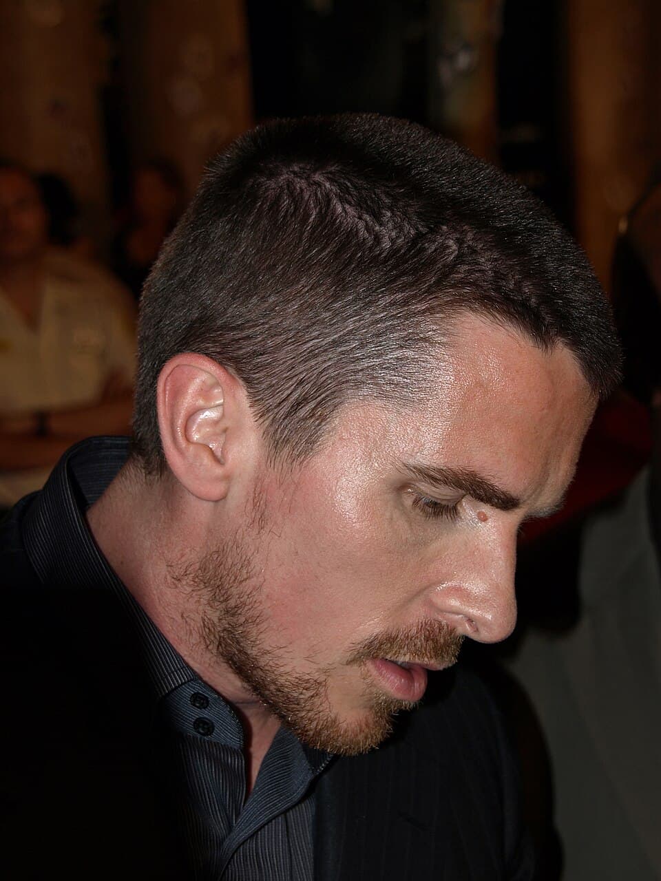 Christian Bale at a public film premiere