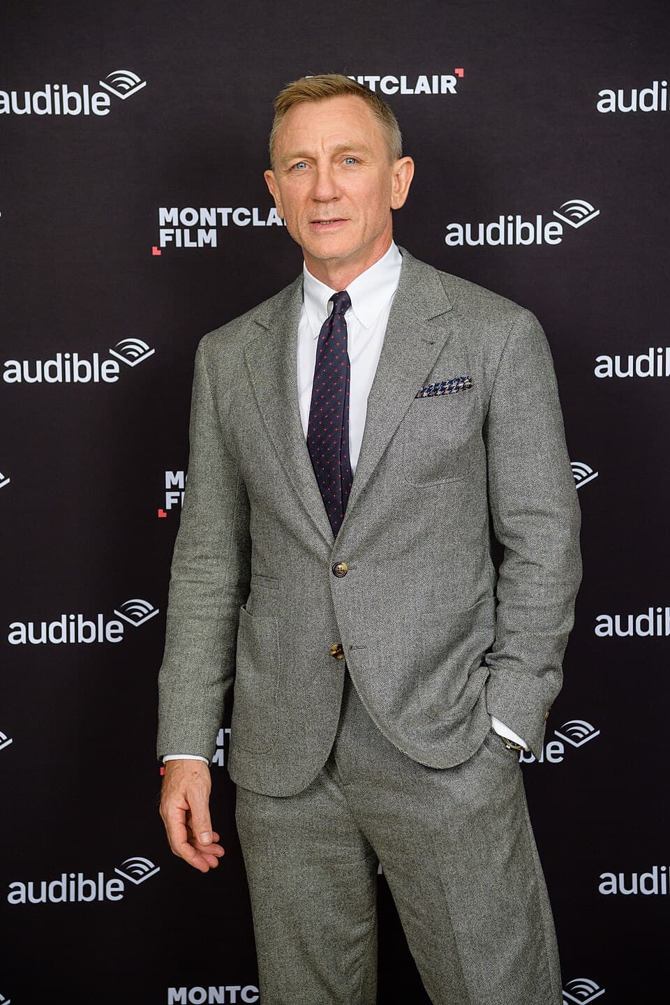Daniel Craig at a public film event