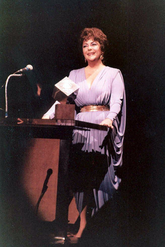 Elizabeth Taylor at a public event in 1981