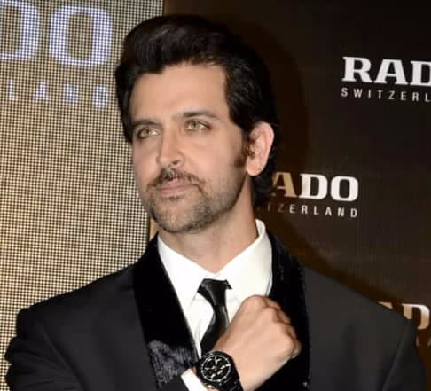 Hrithik Roshan in an editorial portrait