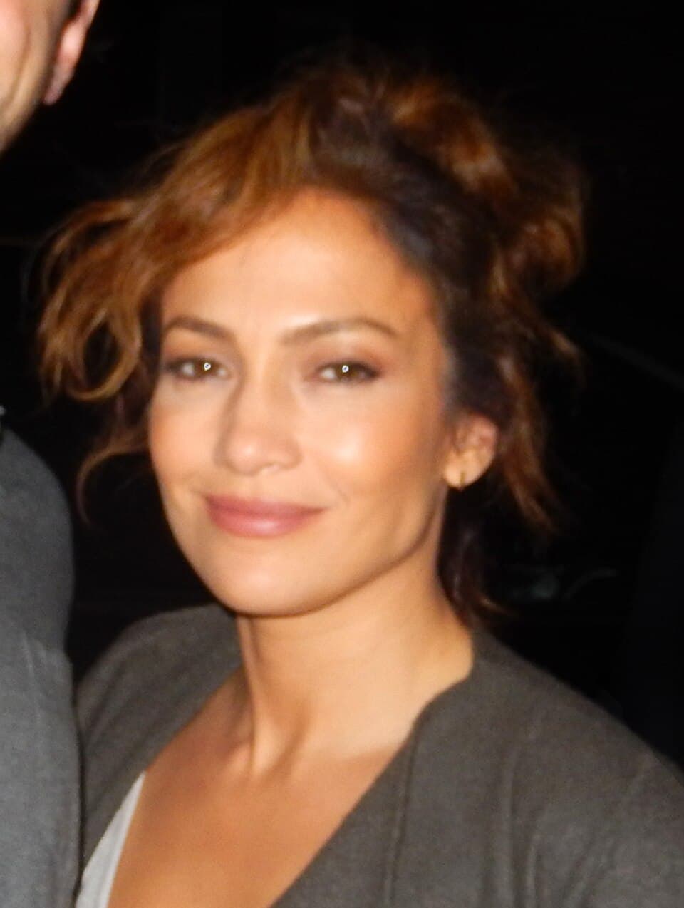 Jennifer Lopez at a public music event