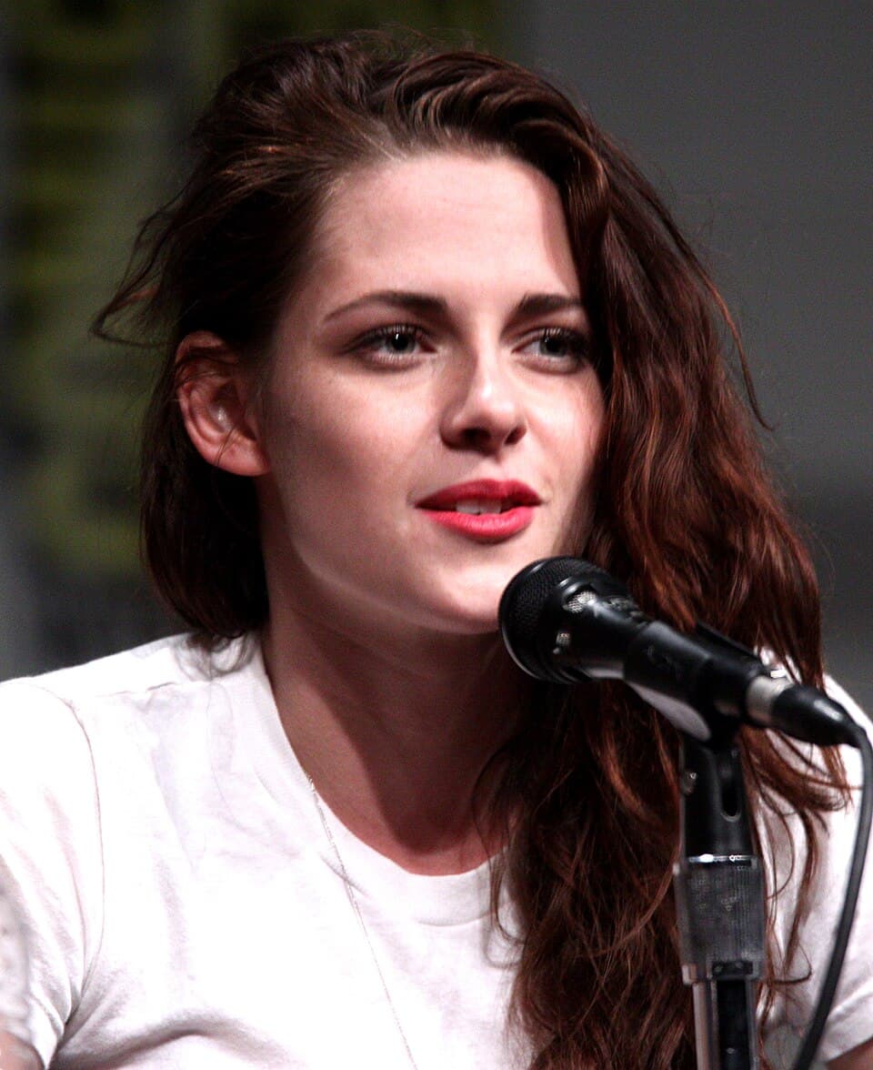 Kristen Stewart in an editorial portrait