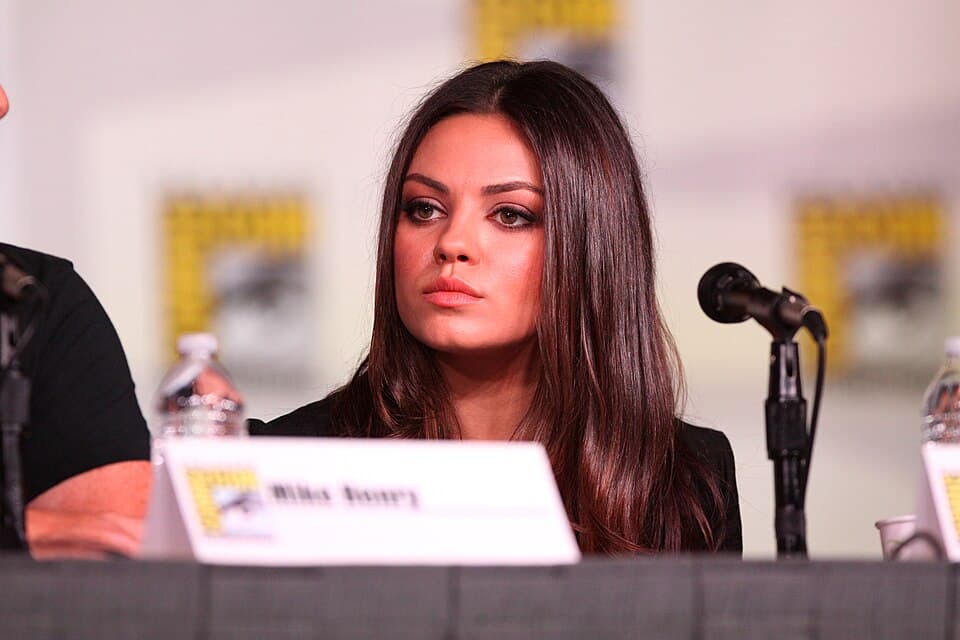 Mila Kunis at a public entertainment event