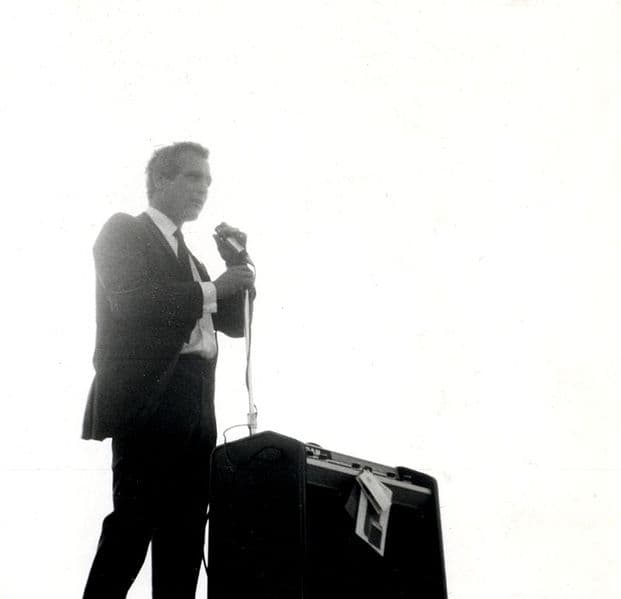 Paul Newman in an editorial portrait