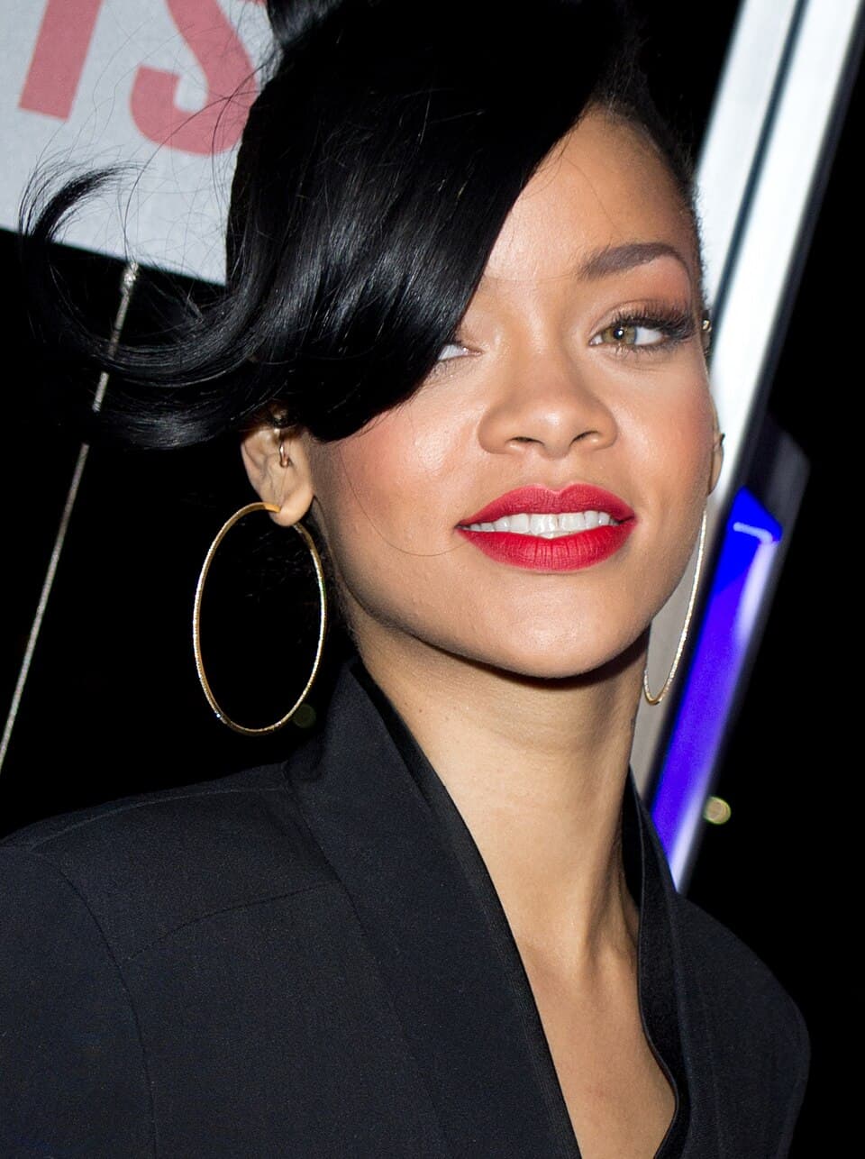 Rihanna in an editorial portrait