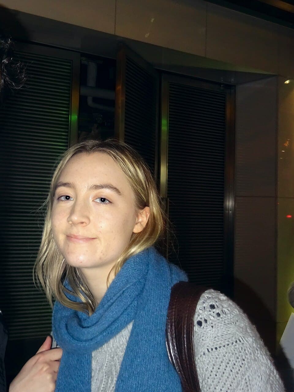 Saoirse Ronan in an editorial portrait