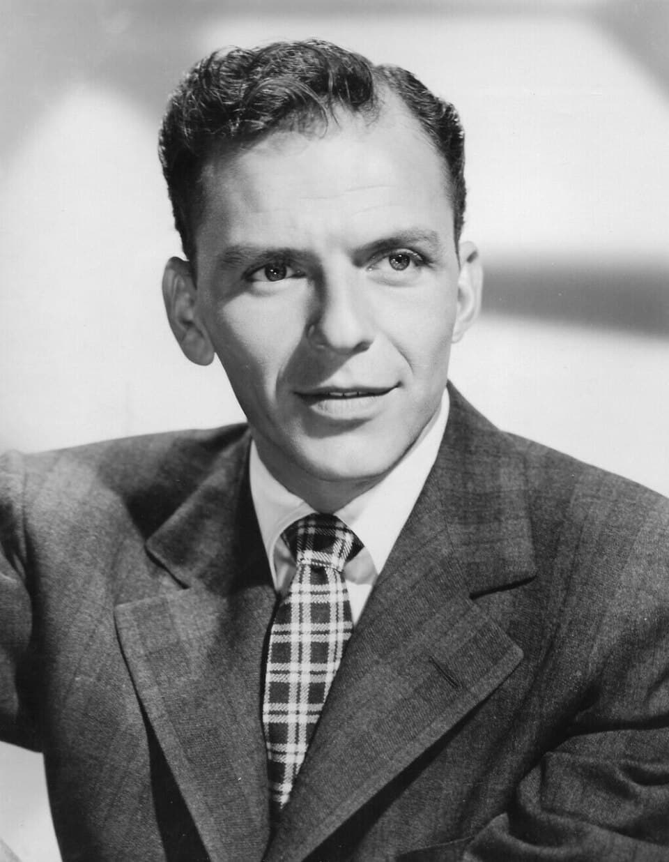 Frank Sinatra in an editorial portrait